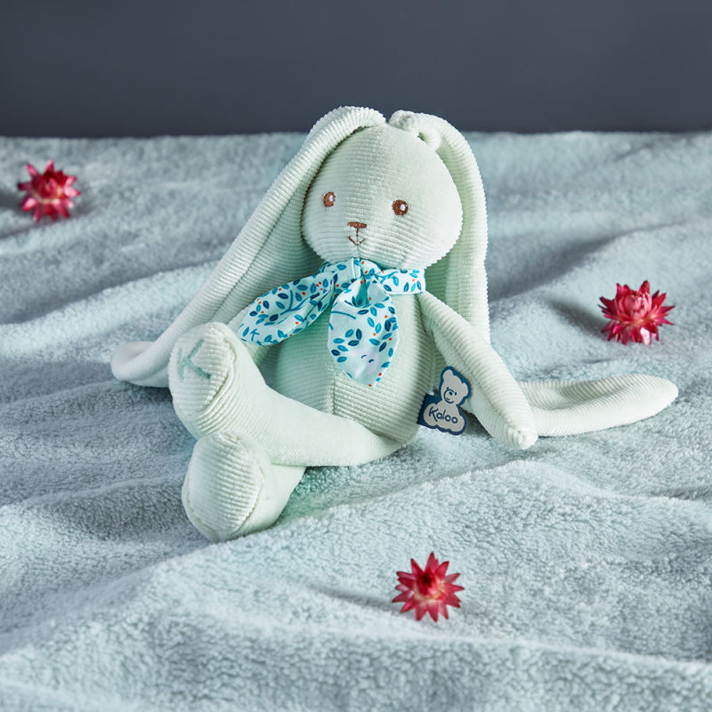  lapinoo soft toy rabbit green 25 cm 